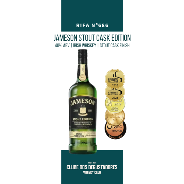 RIFA N⁰686 - JAMESON CASKMATES STOUT EDITION