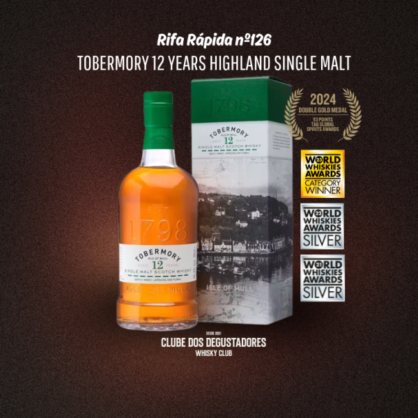Rifa Rápida nº126 - Tobermory 12 Years – Highland Single Malt