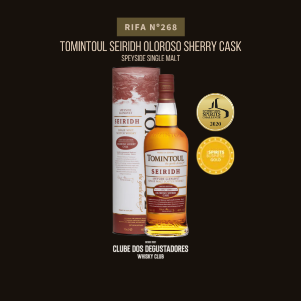 RIFA Nº268 - Tomintoul Seiridh Oloroso Sherry Cask